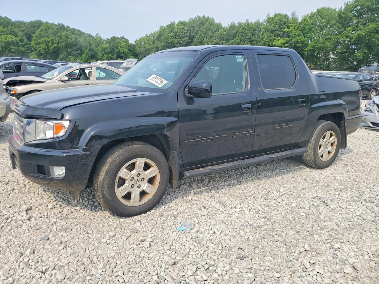 2012 Honda Ridgeline RTS, VIN 5FPYK1F44CB457887 — Front end