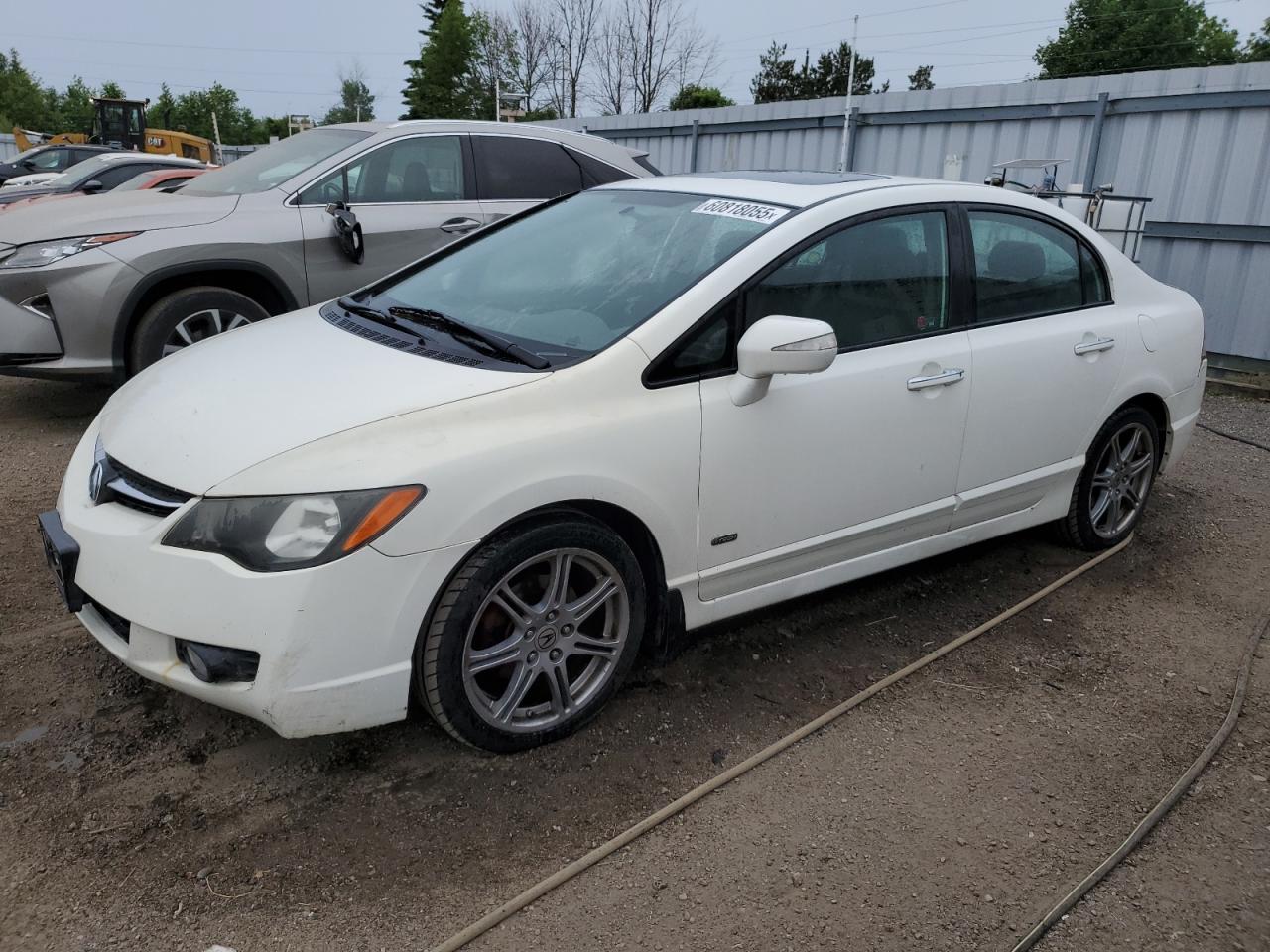 2010 Acura CSX Technology, VIN 2HHFD5F71AH201819 — Rear end
