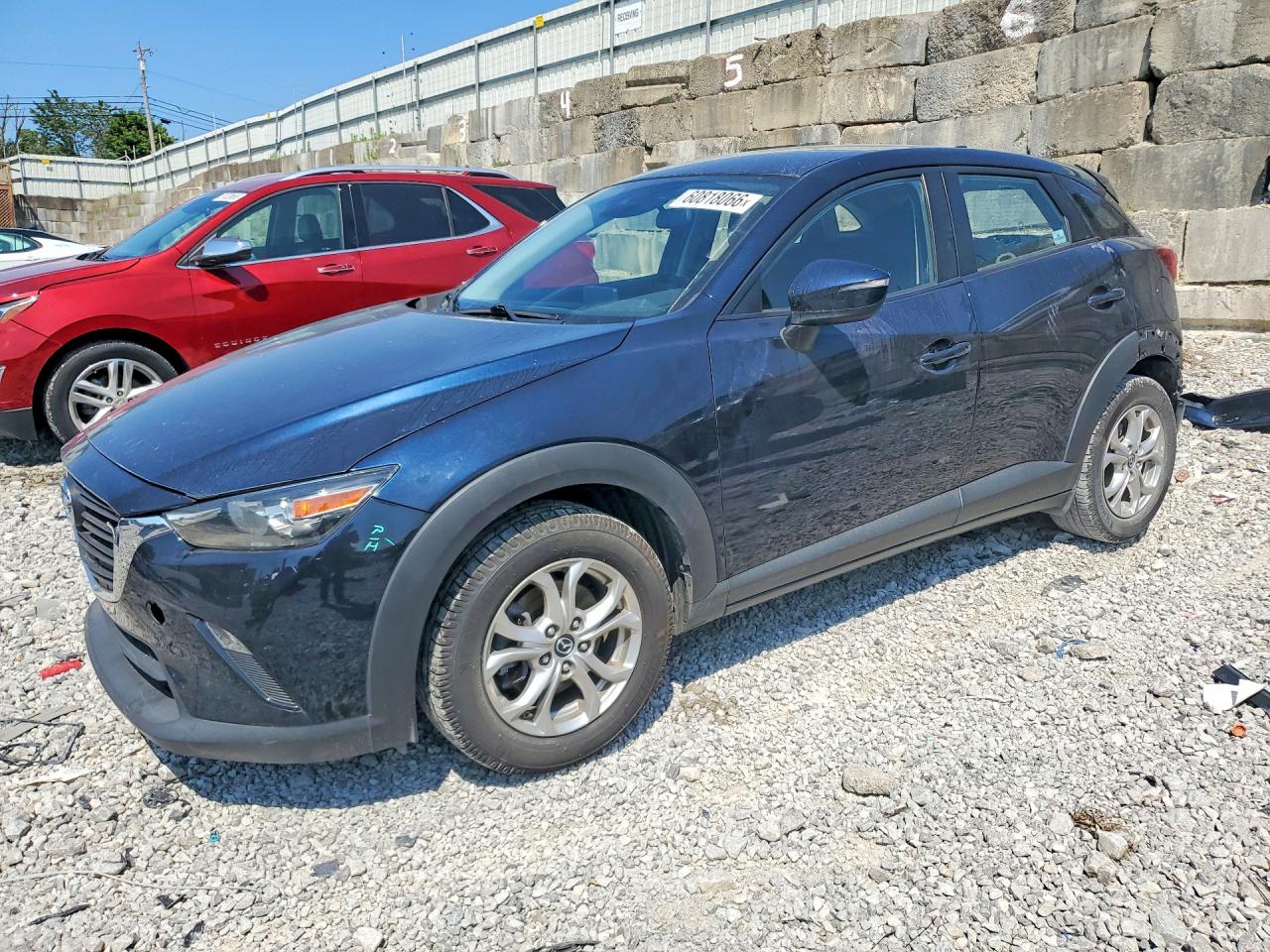 2019 Mazda CX-3 Sport, VIN JM1DKFB76K0432460 — Rear end