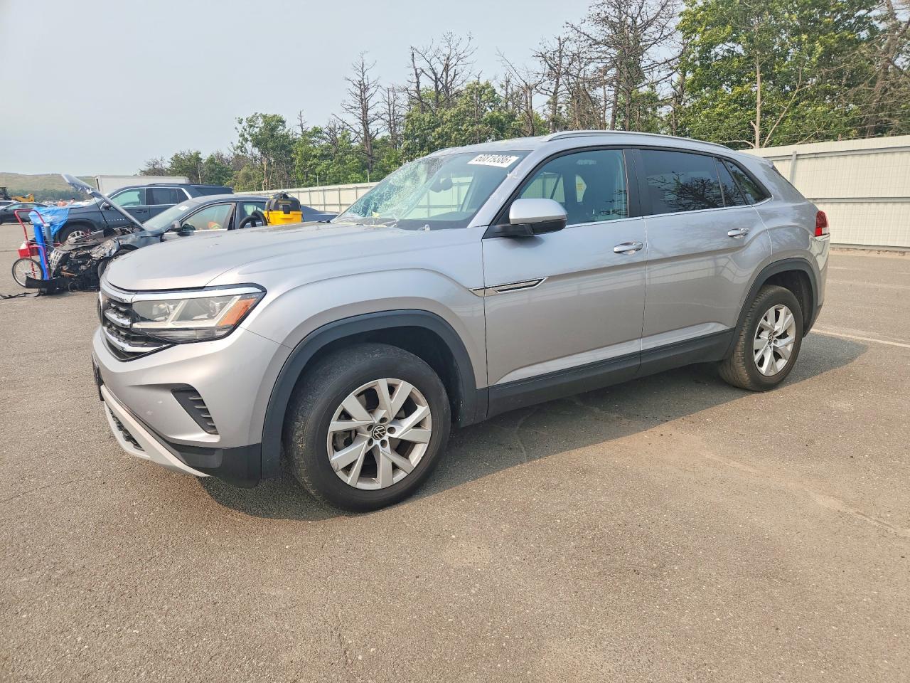 2020 Volkswagen Atlas S, VIN 1V2GC2CA0LC203655 — Крыша