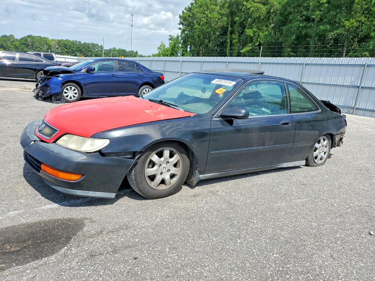 1997 Acura CL Premium, VIN 19UYA1154VL012546 — Rear end
