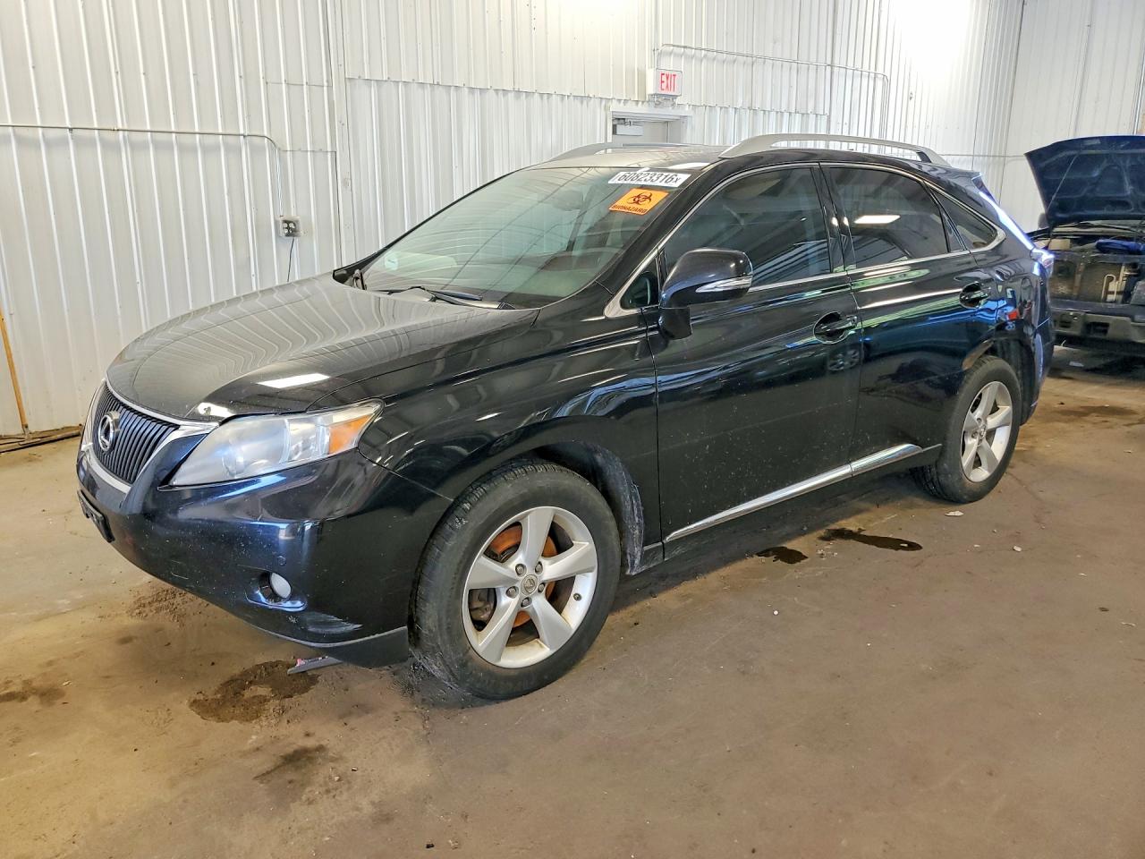2011 Lexus RX 350, VIN 2T2BK1BA6BC106097 — Water / flood