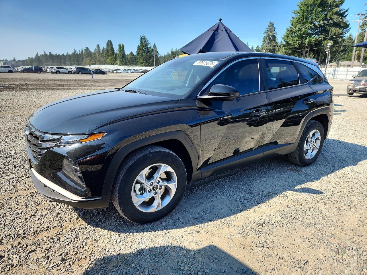 2023 Hyundai Tucson SE, VIN 5NMJACAEXPH176576 — Rear end