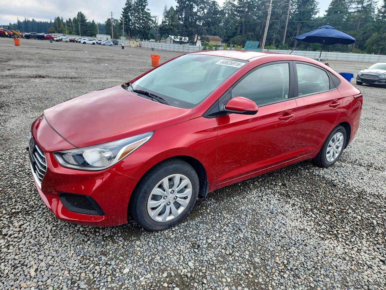 2022 Hyundai Accent SE, VIN 3KPC24A64NE171835 — Front end