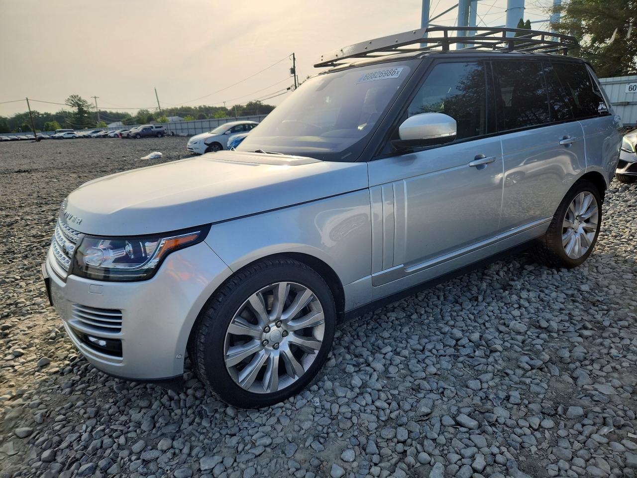 2015 Land Rover Range Rover Supercharged, VIN SALGS2TF8FA238355 — Rear end