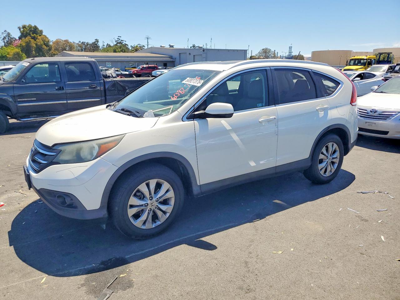 2012 Honda CR-V EX-L, VIN 5J6RM4H74CL066360 — Vandalism