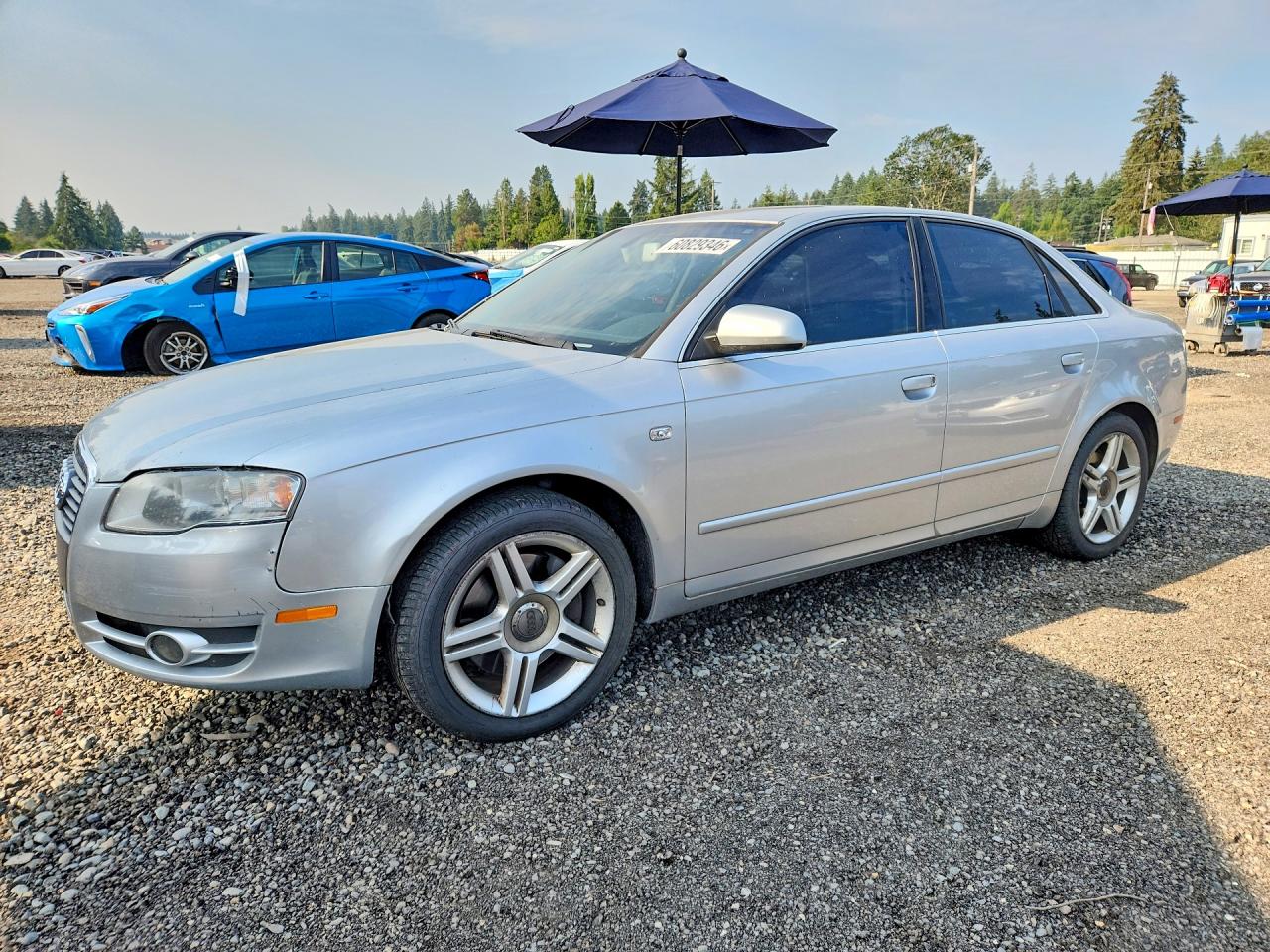 2007 Audi A4 2.0T, VIN WAUDF78E97A201311 — Front end