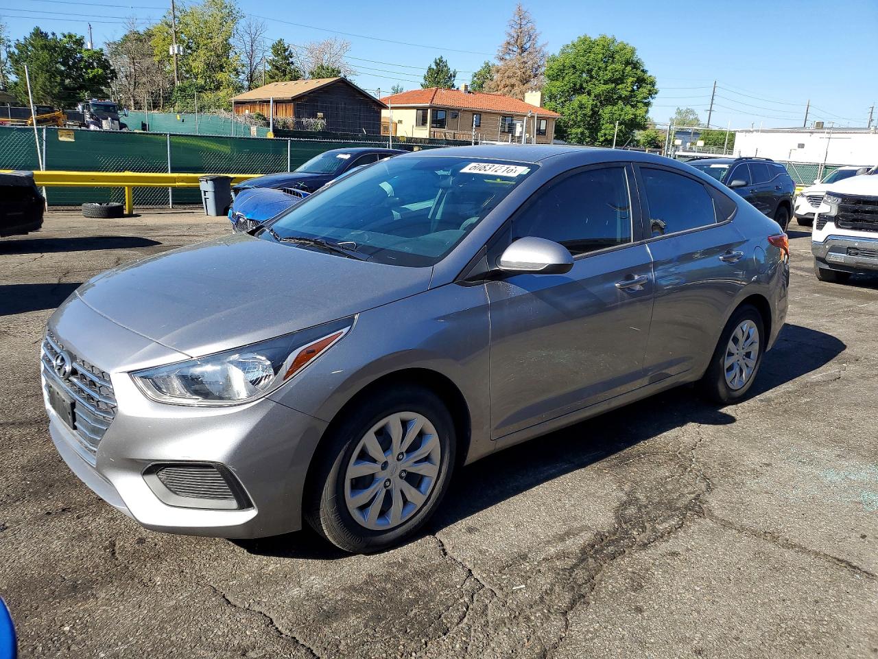2022 Hyundai Accent SEL, VIN 3KPC24A65NE186229 — Minor dents and scratches