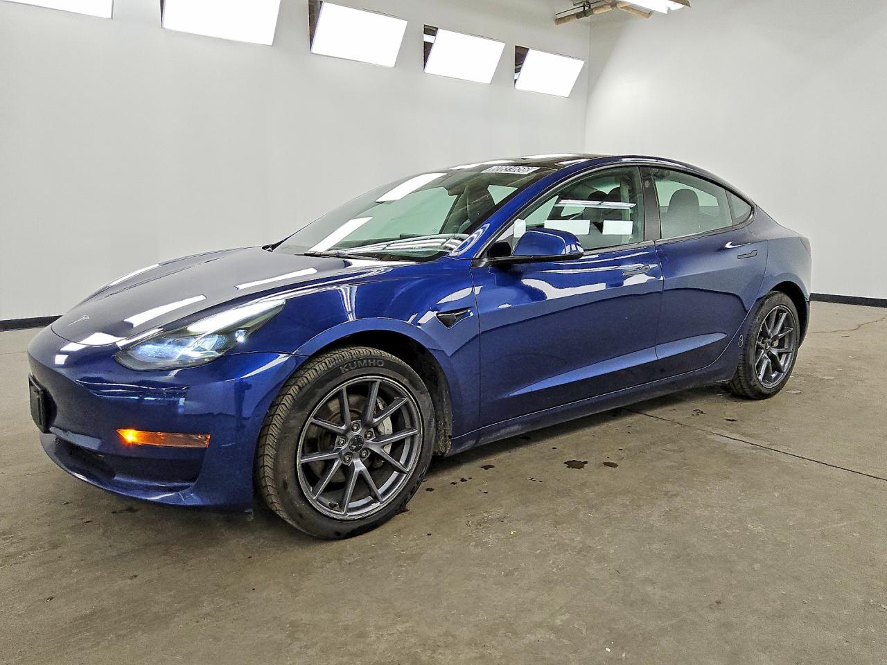2022 Tesla Model 3, VIN 5YJ3E1EA2NF290840 — Undercarriage