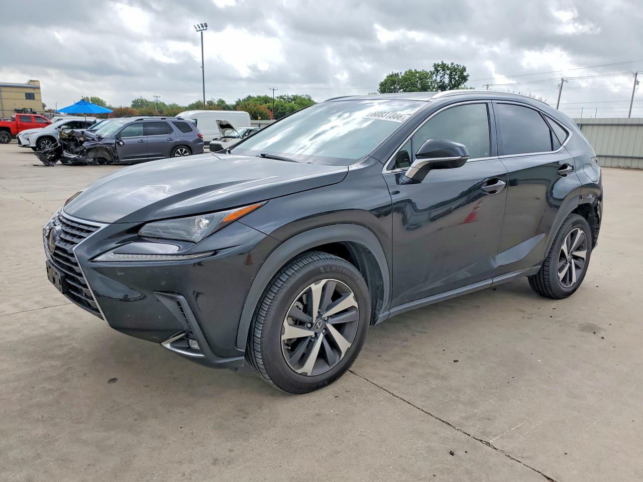 2018 Lexus NX 300, VIN JTJYARBZ6J2097627 — Rear end