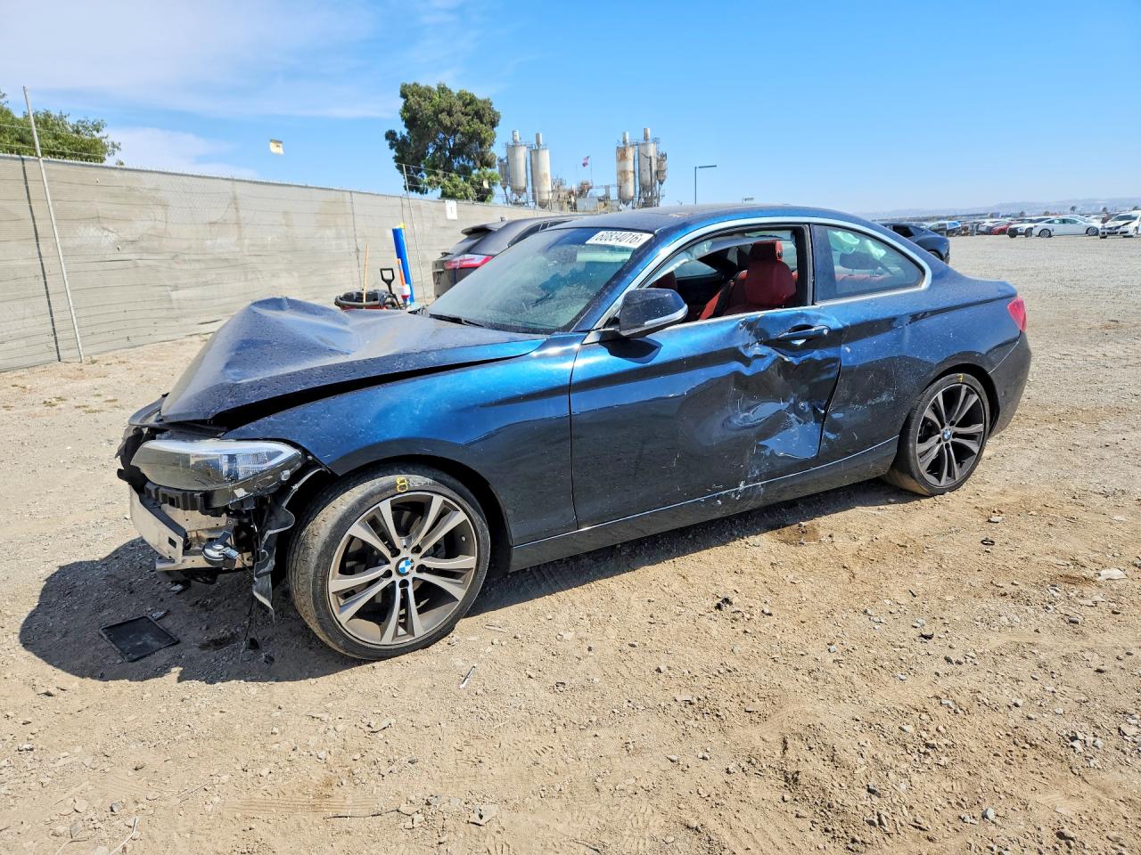 2015 BMW 2 Series 228i, VIN WBA1F9C5XFVW98768 — Front end