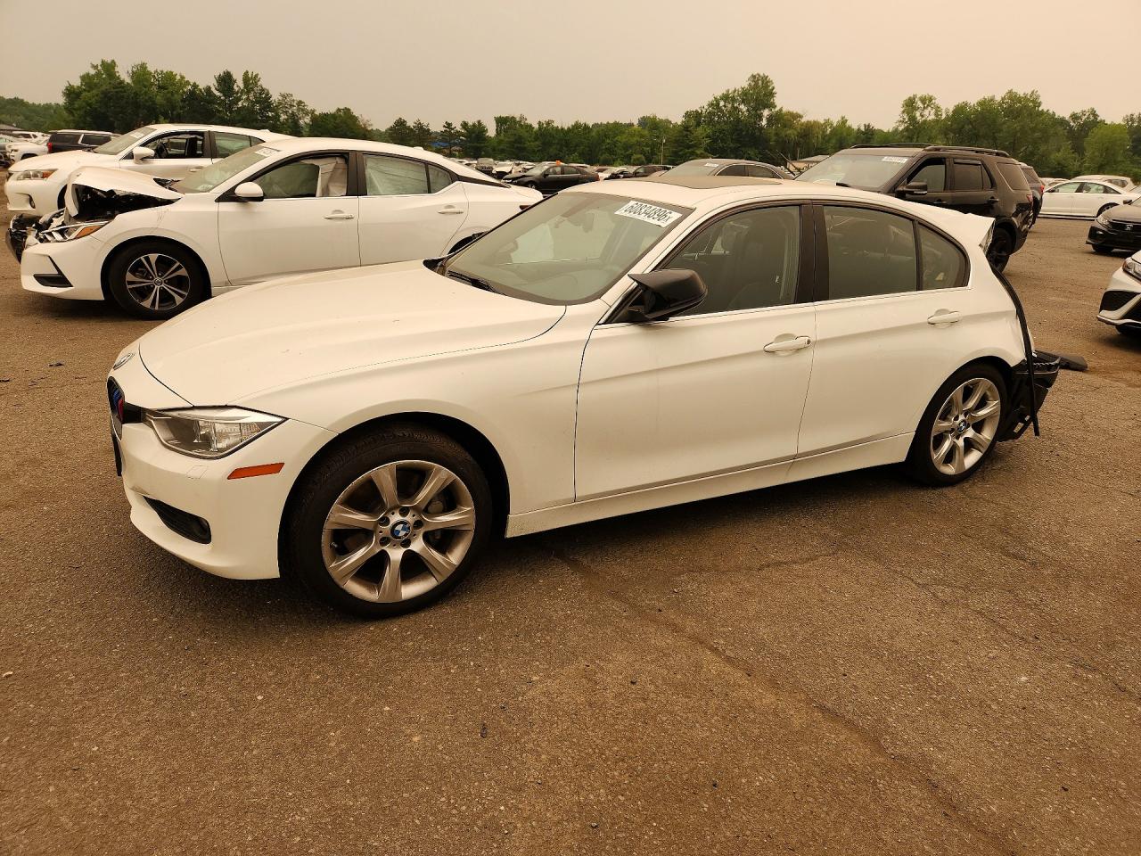 2015 BMW 3 Series 335i xDrive, VIN WBA3B9G55FNR93954 — Rear end