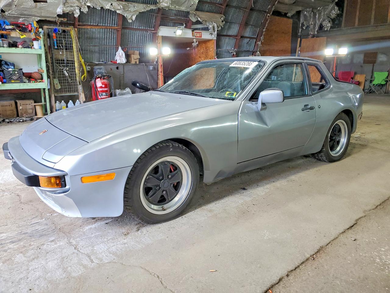 1983 Porsche 944, VIN WP0AA0940DN453471 — Опрокидывание