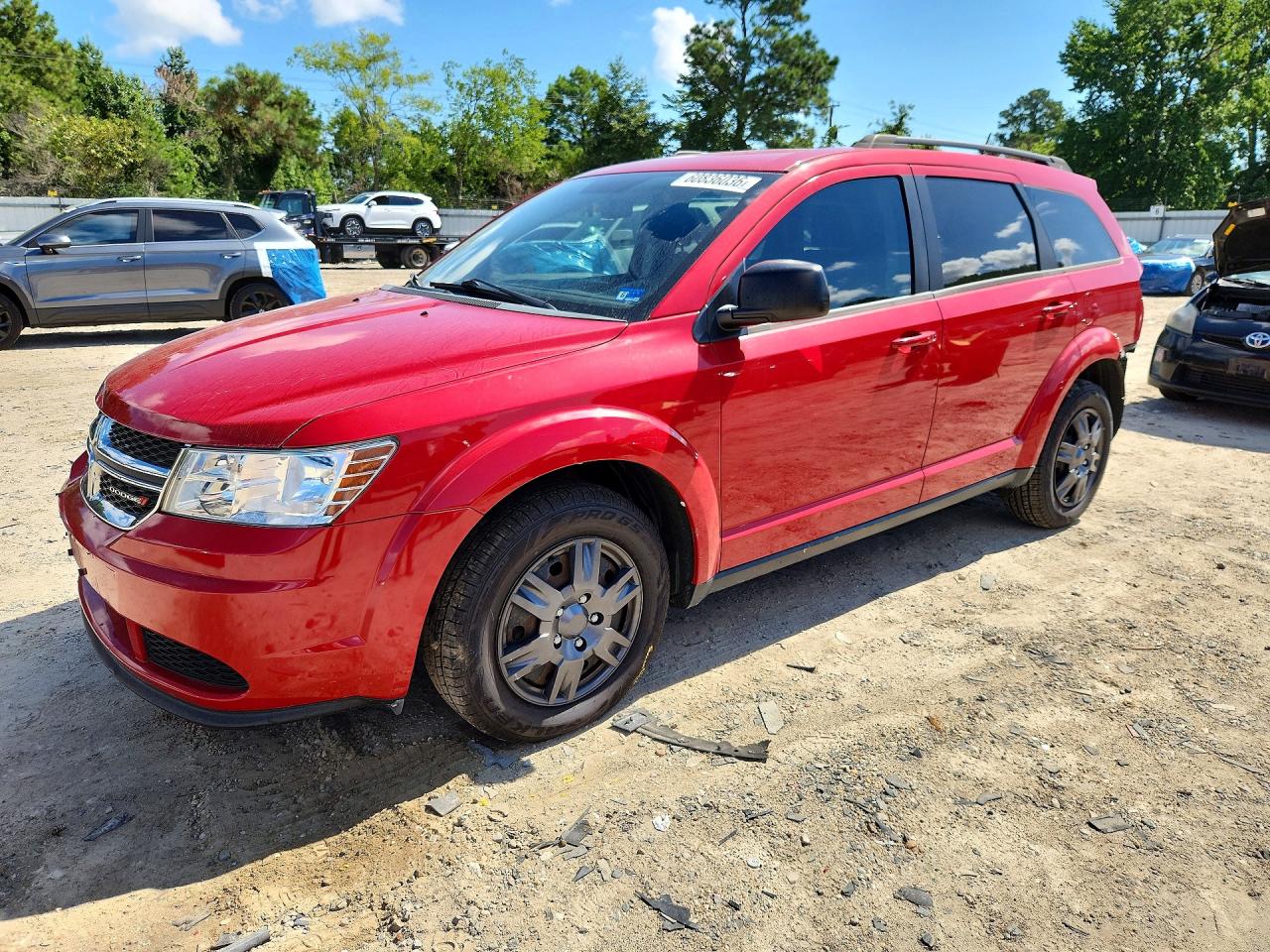 2016 Dodge Journey SE, VIN 3C4PDCABXGT169184 — Зад