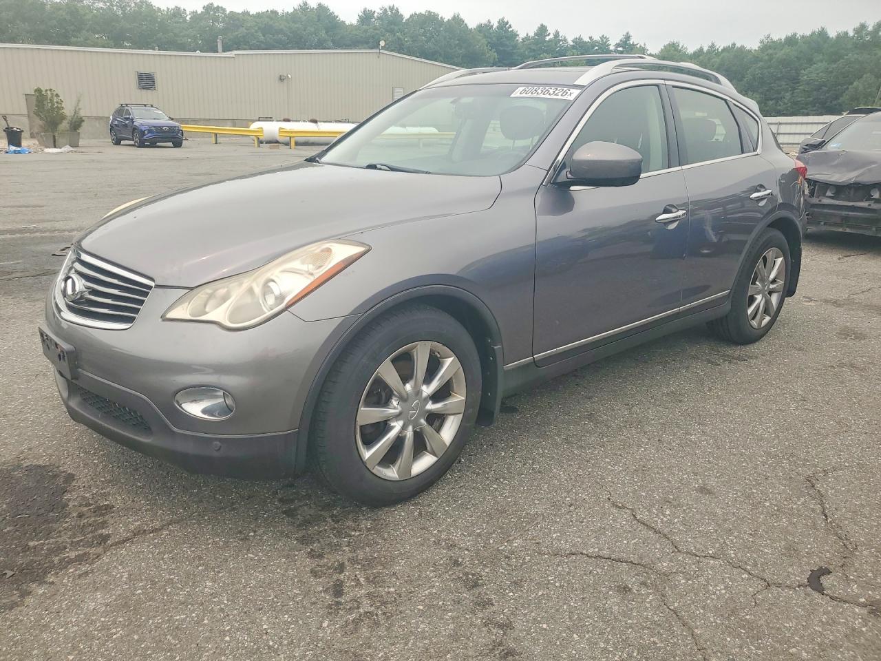 2012 Infiniti EX Journey, VIN JN1AJ0HR9CM450489 — Water / flood
