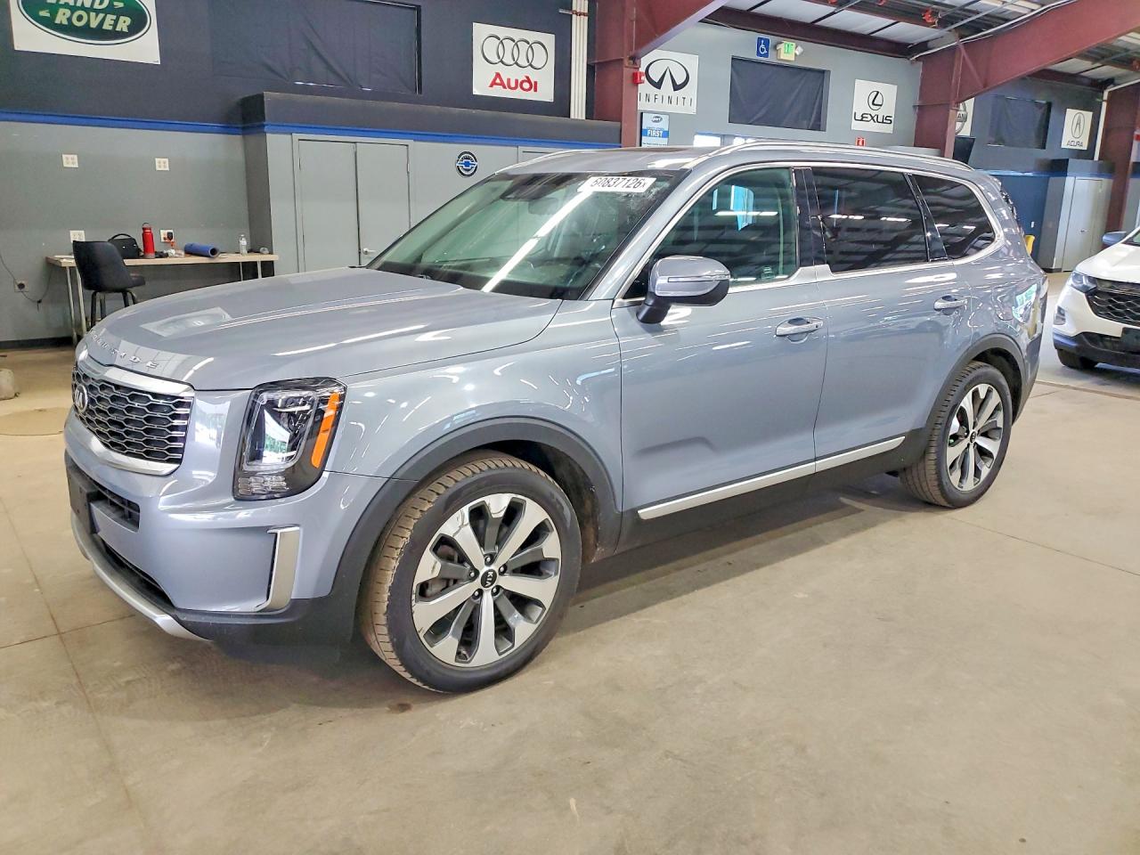 2020 Kia Telluride S, VIN 5XYP6DHC5LG011125 — Rear end