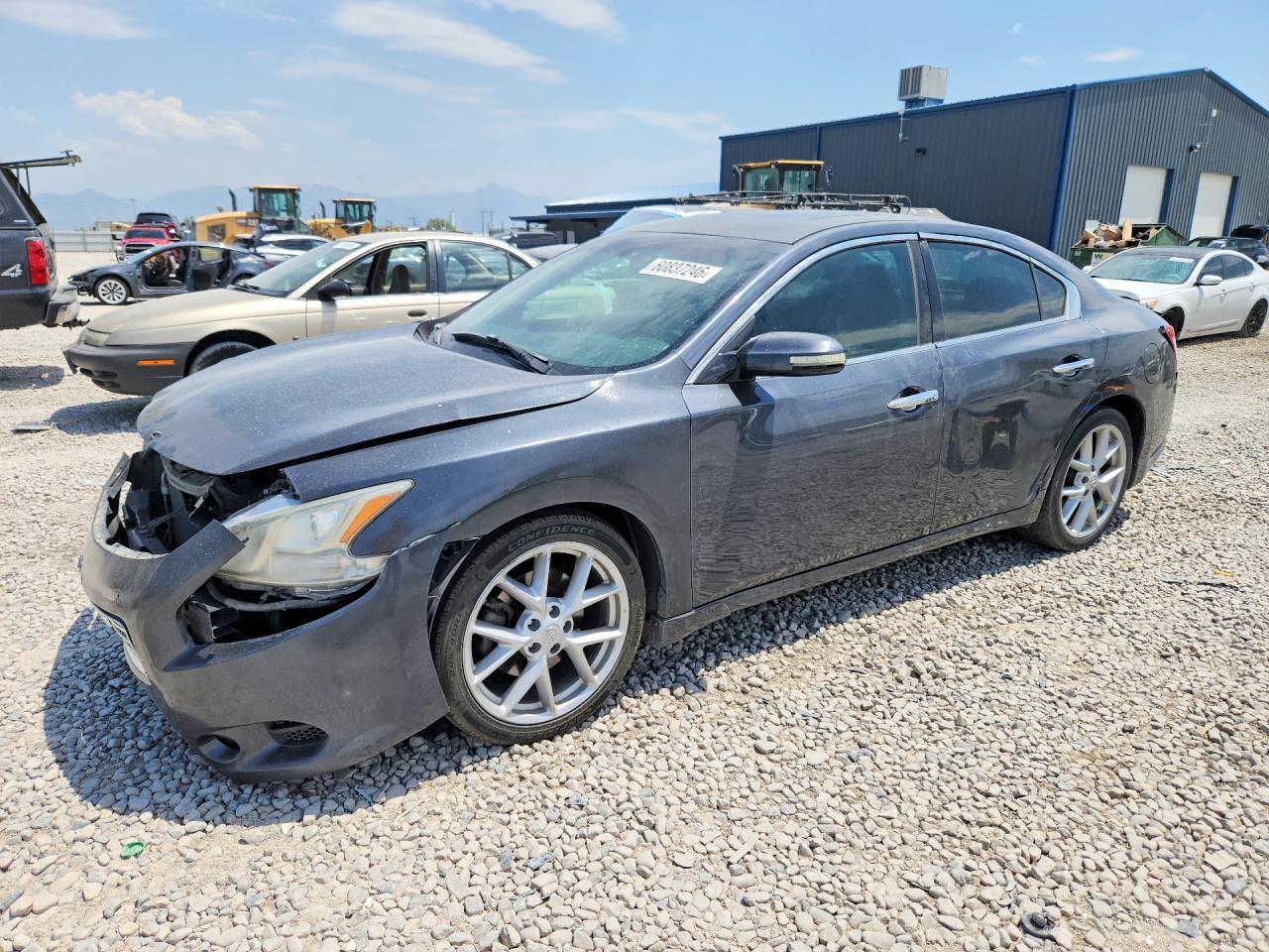2009 Nissan Maxima SV, VIN 1N4AA51E89C829117 — Перед