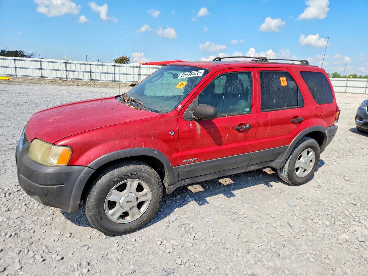 2002 Ford Escape XLT Choice, VIN 1FMYU031X2KC61389 — Бок