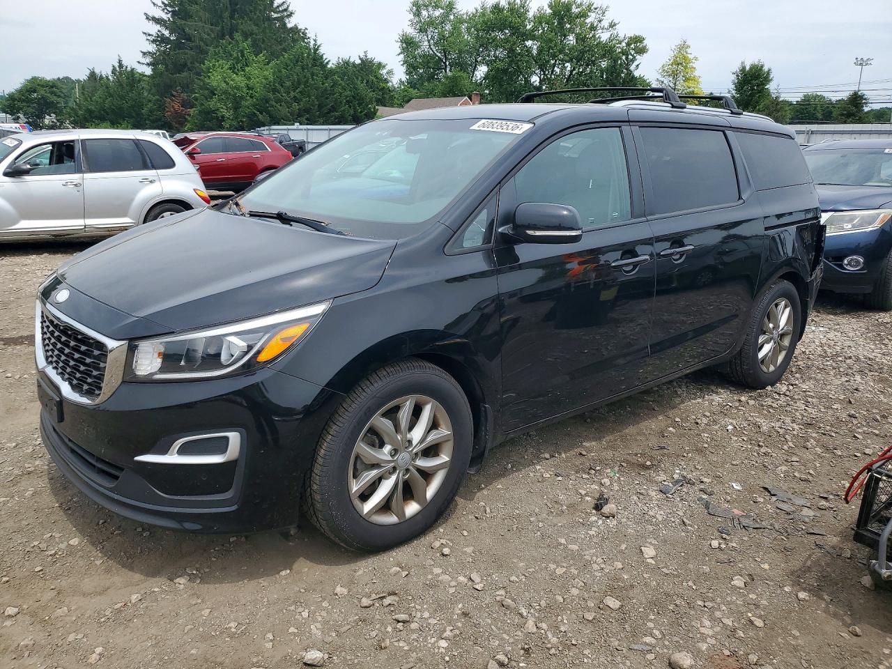 2019 Kia Sedona LX, VIN KNDMB5C1XK6522065 — Rear end