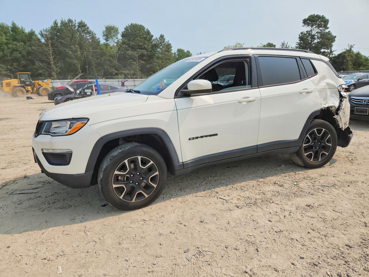 2020 Jeep Compass North, VIN 3C4NJDAB8LT174593 — Rear end