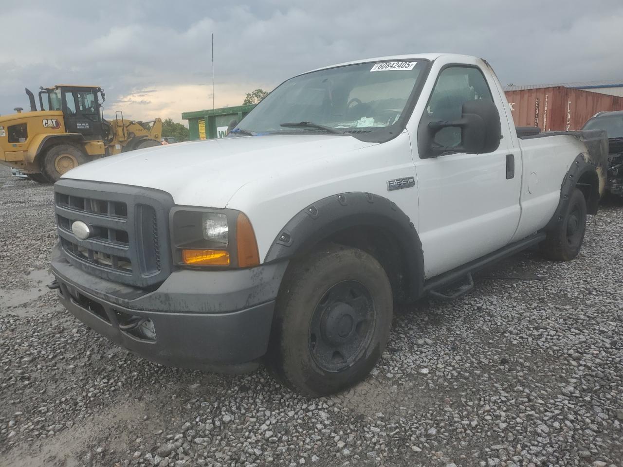 2006 Ford F-250 XL, VIN 1FTNF20546EC63616 — Burn