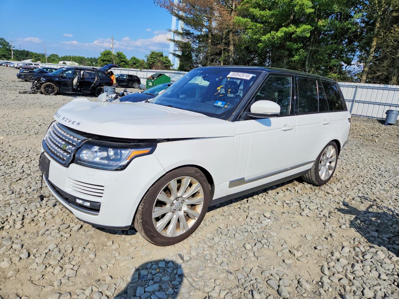 2016 Land Rover Range Rover Supercharged, VIN SALGS2EF5GA298981 — Front end