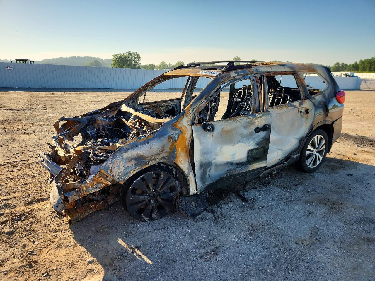 2020 Subaru Ascent Limited, VIN 4S4WMAPD1L3405120 — Burn