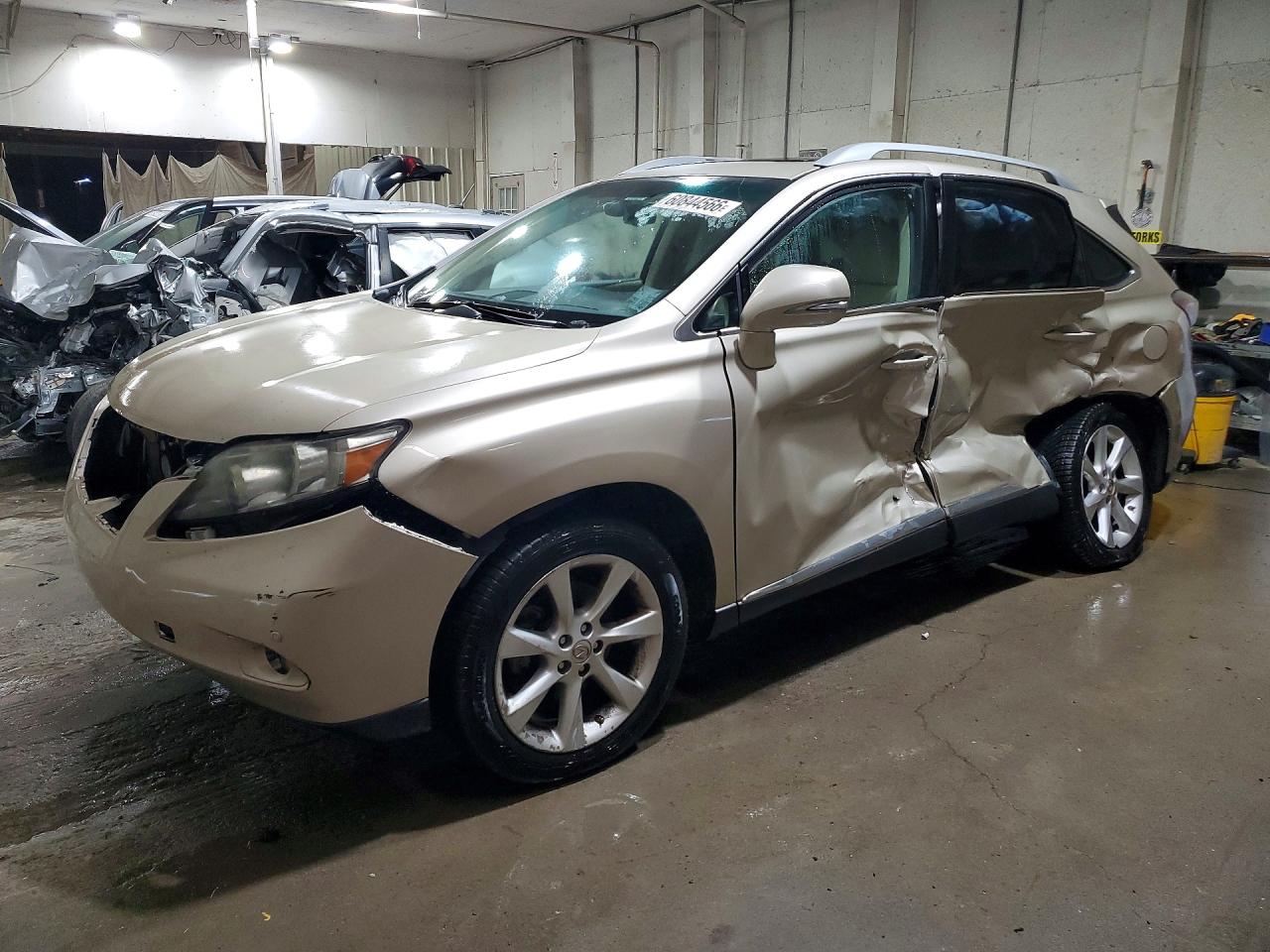 2011 Lexus RX 350, VIN 2T2ZK1BA2BC046351 — Side