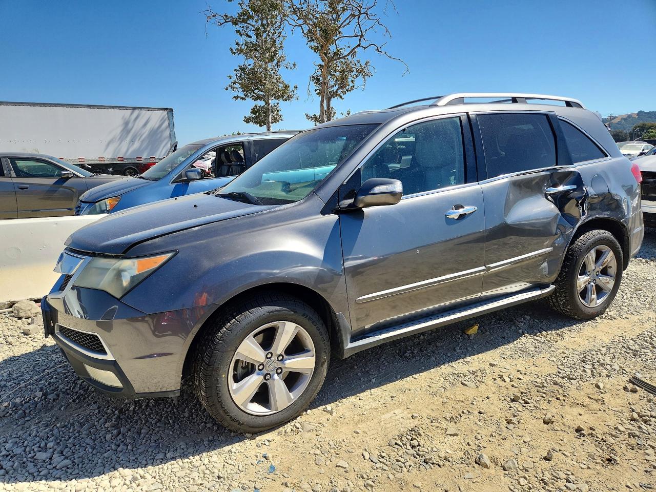 2012 Acura MDX Technology, VIN 2HNYD2H32CH519854 — Side
