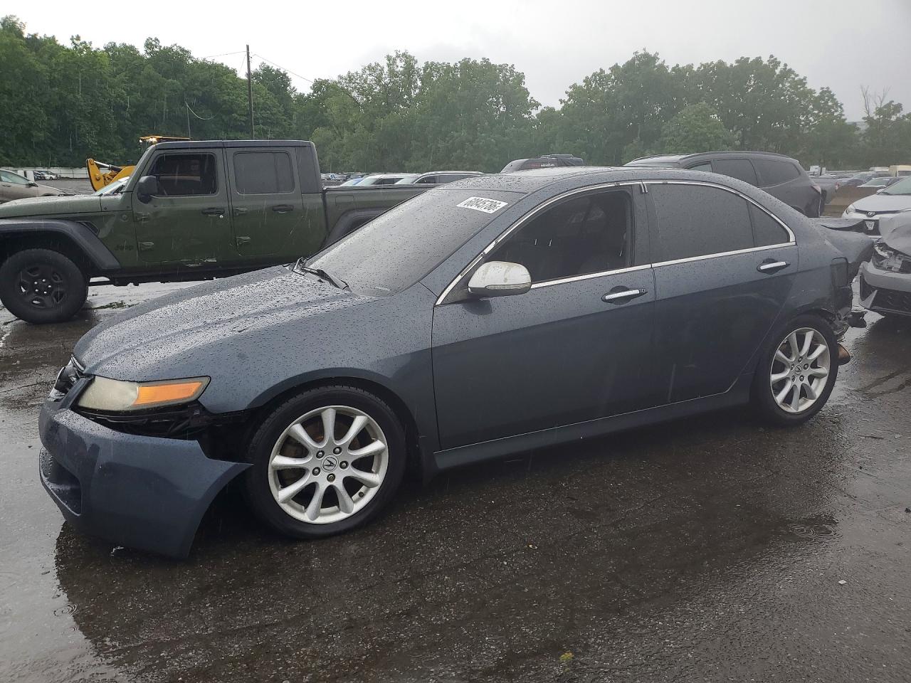 2007 Acura TSX, VIN JH4CL96887C002429 — Зад