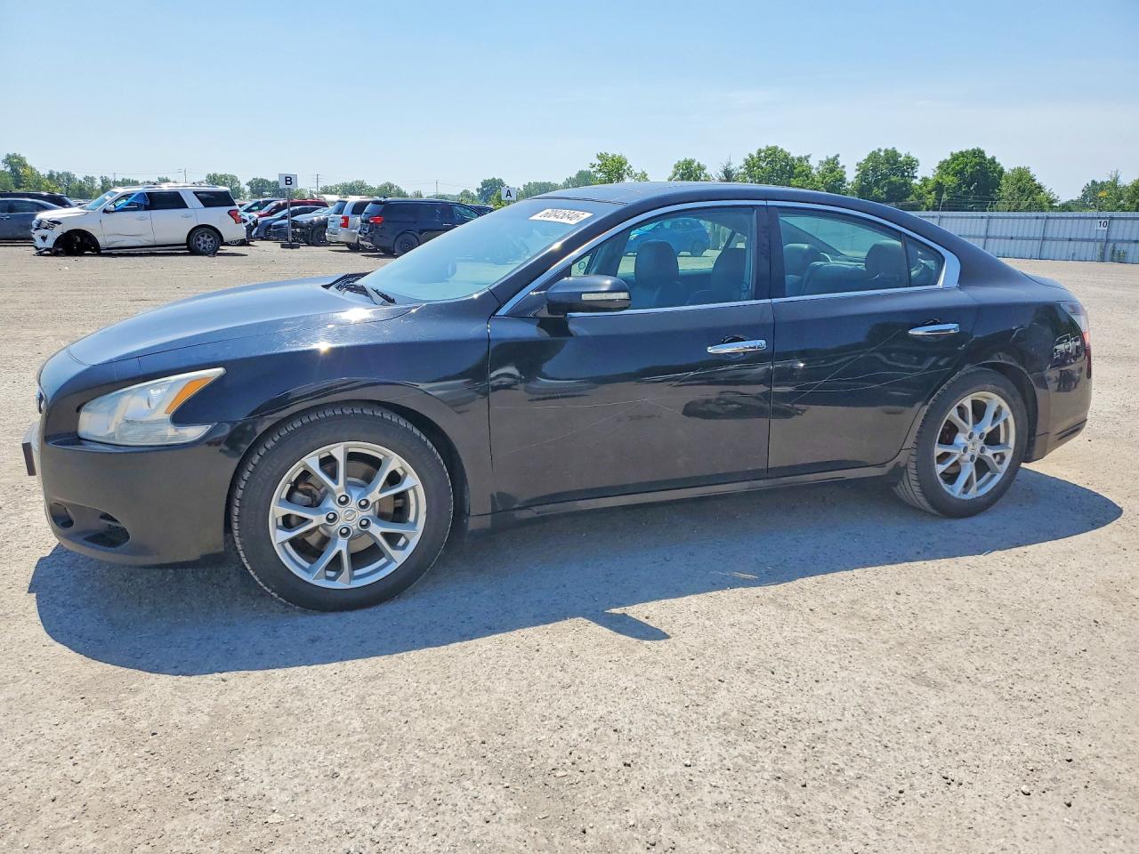 2012 Nissan Maxima SV, VIN 1N4AA5AP9CC812612 — Вандализм