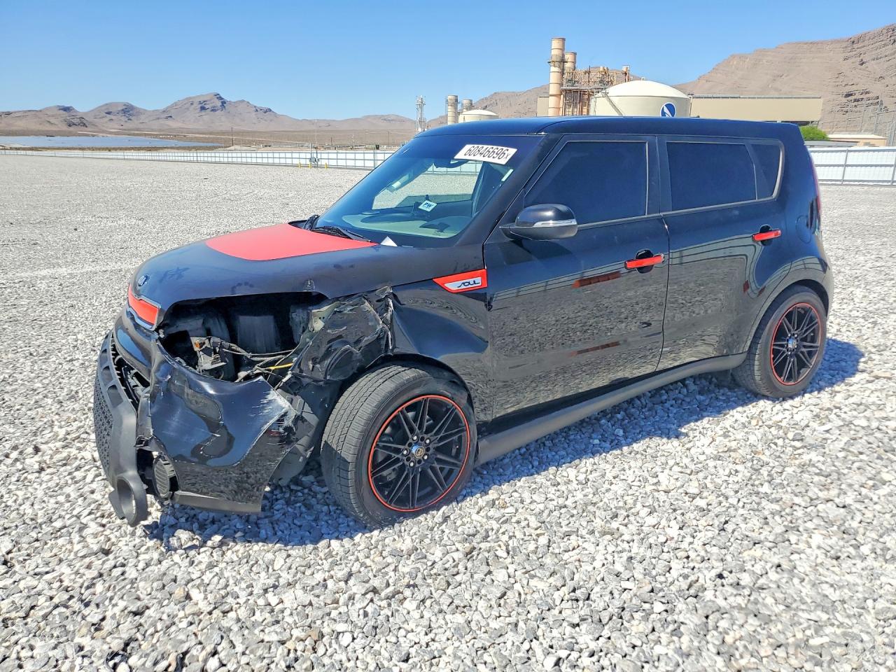 2014 Kia Soul +, VIN KNDJP3A53E7075589 — Front end
