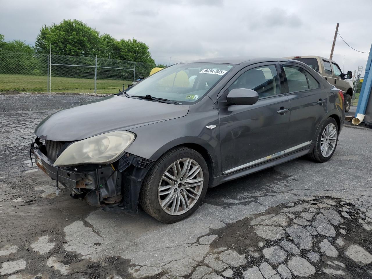 2012 Suzuki Kizashi GTS Sport, VIN JS2RE9A67C6100104 — Front end