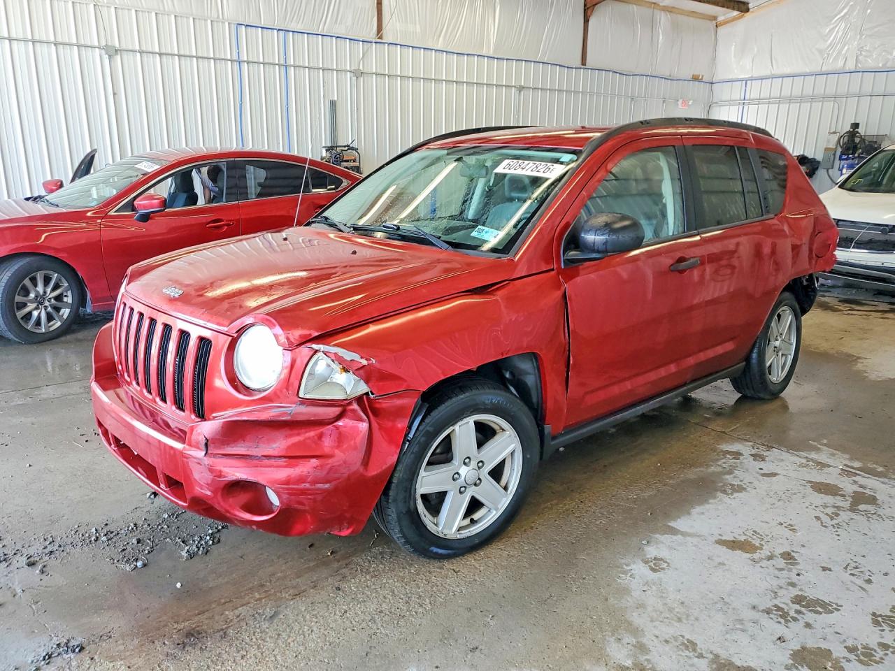 2007 Jeep Compass Sport, VIN 1J8FF47W57D241039 — Rear end
