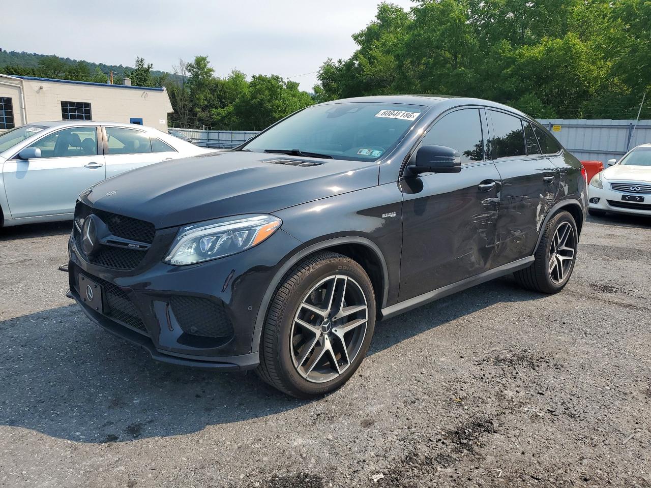 2018 Mercedes-Benz GLE 43 AMG, VIN 4JGED6EB3JA091067 — Side