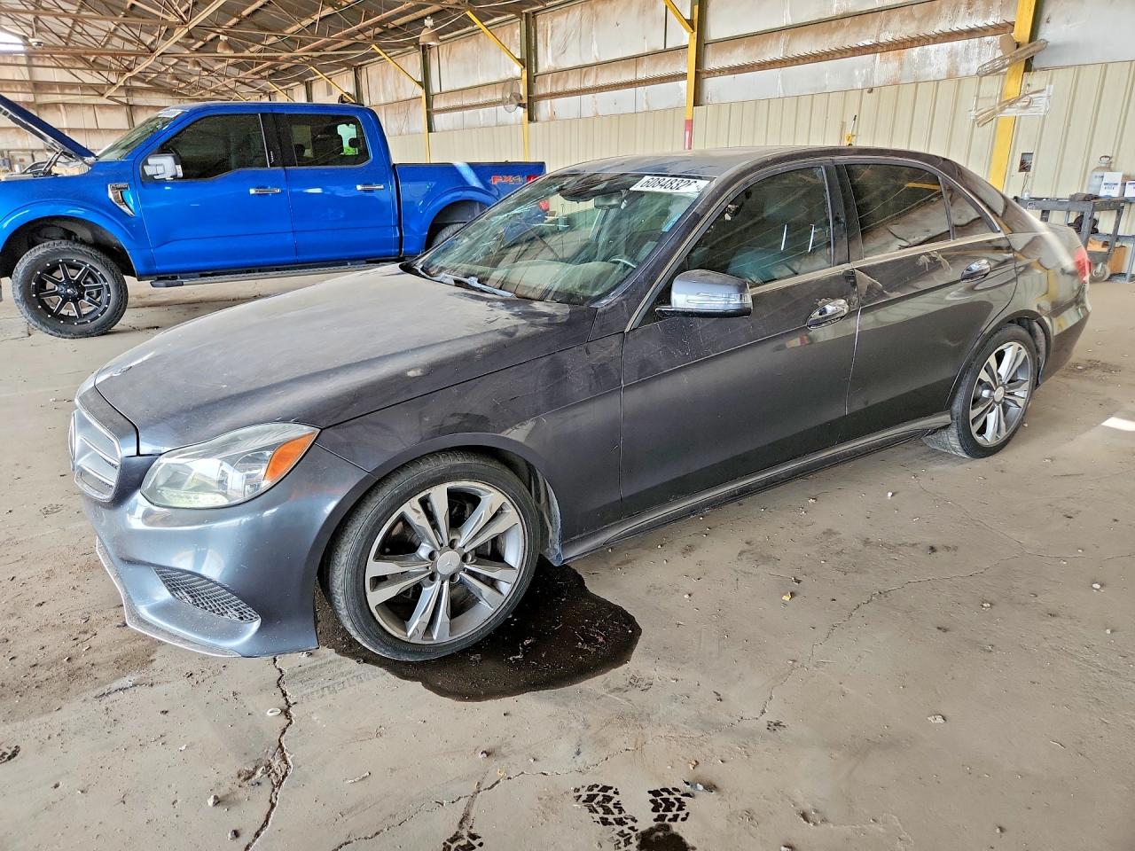 2015 Mercedes-Benz E 350 Sport, VIN WDDHF5KB1FB152532 — Rear end