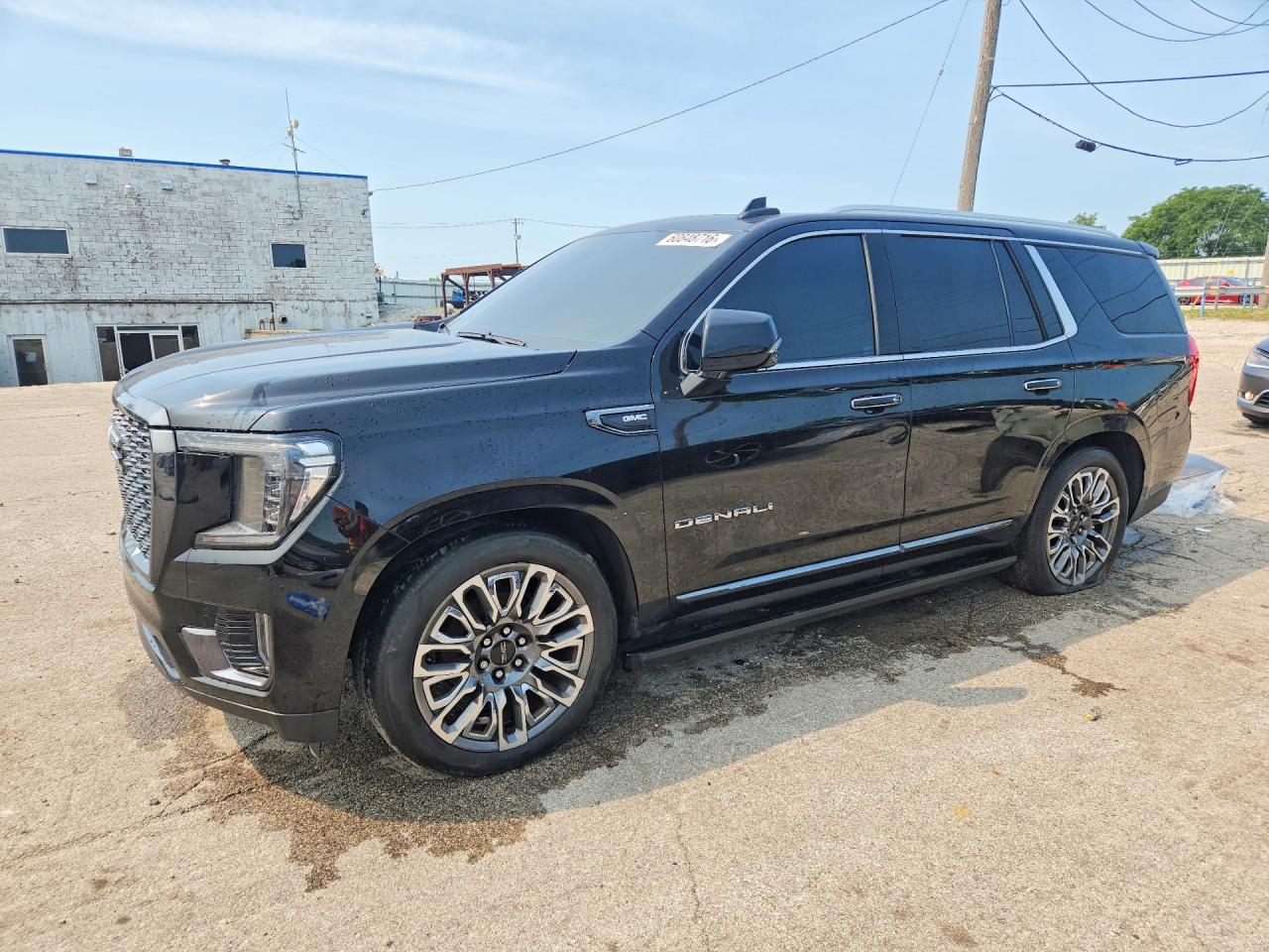 2023 GMC Yukon Denali Ultimate, VIN 1GKS2EKL6PR136358 — Vandalism