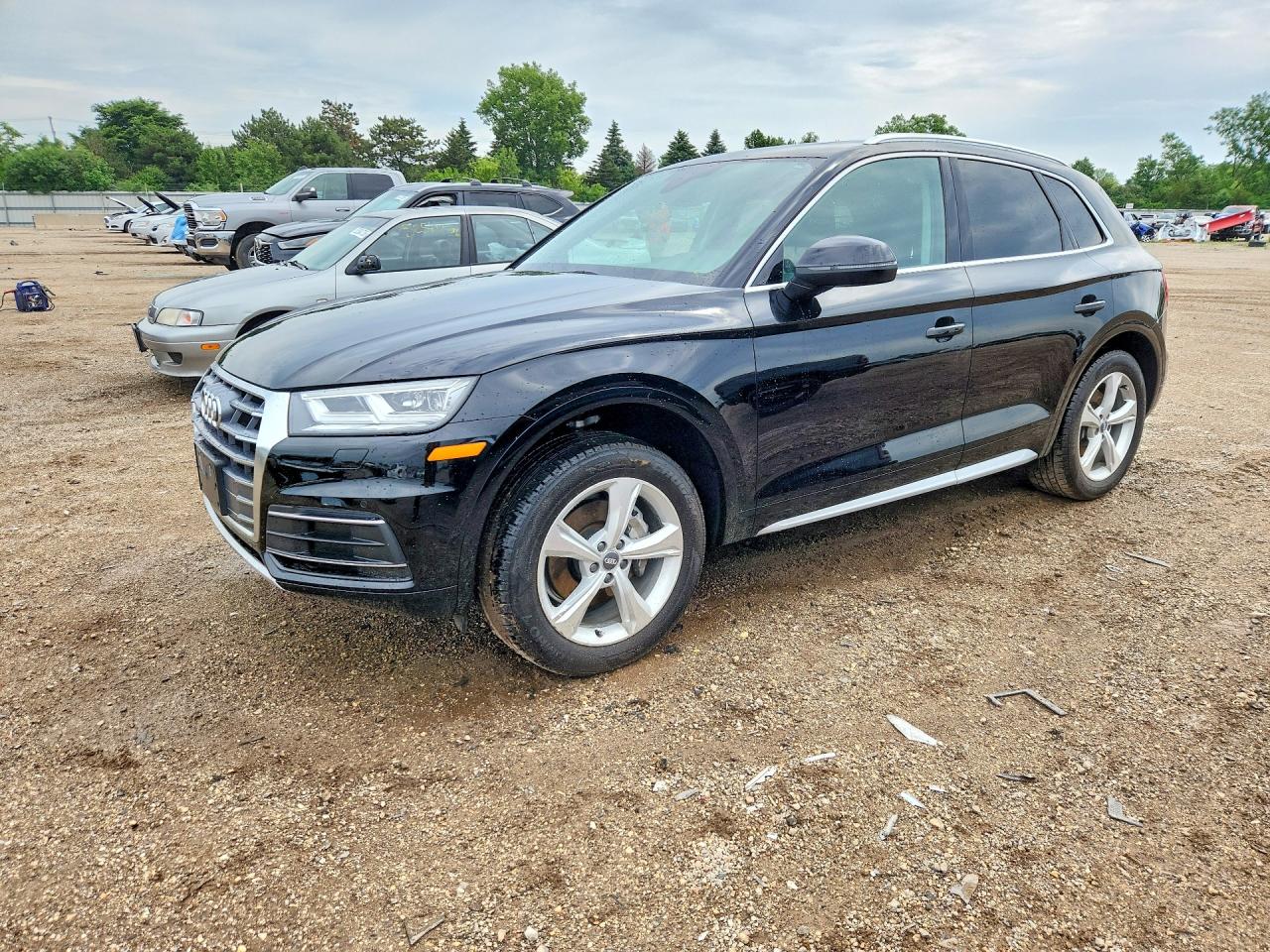 2020 Audi Q5 Premium Plus, VIN WA1BNAFY7L2092451 — Side