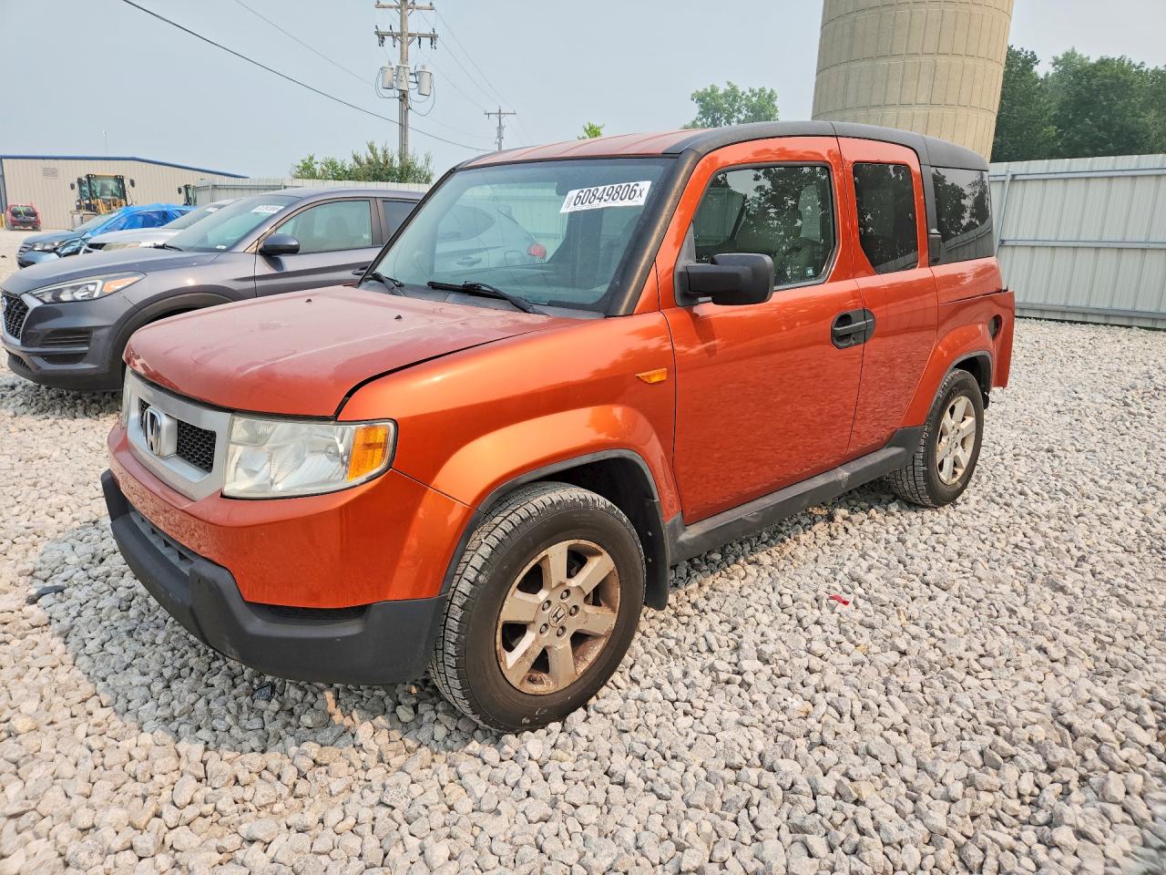 2011 Honda Element EX, VIN 5J6YH2H71BL003591 — Rear end