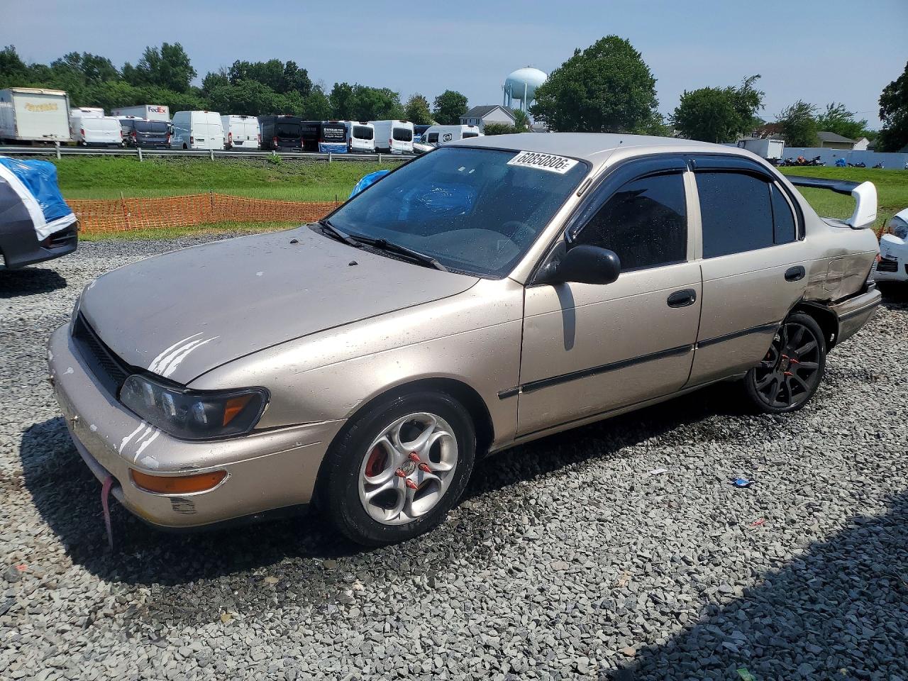 1994 Toyota Corolla, VIN JT2AE04B9R0086836 — Rear end