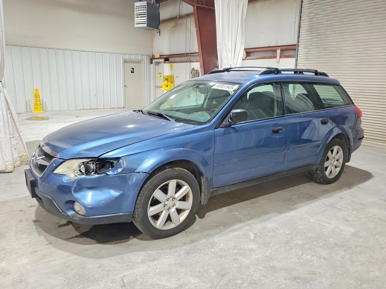 2008 Subaru Outback i, VIN 4S4BP61C087341557 — Front end