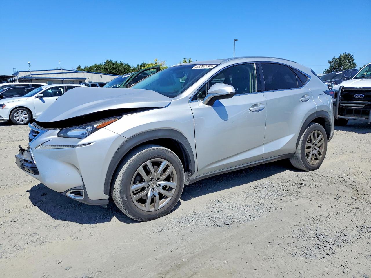2016 Lexus NX F Sport, VIN JTJBARBZ4G2079819 — Перед