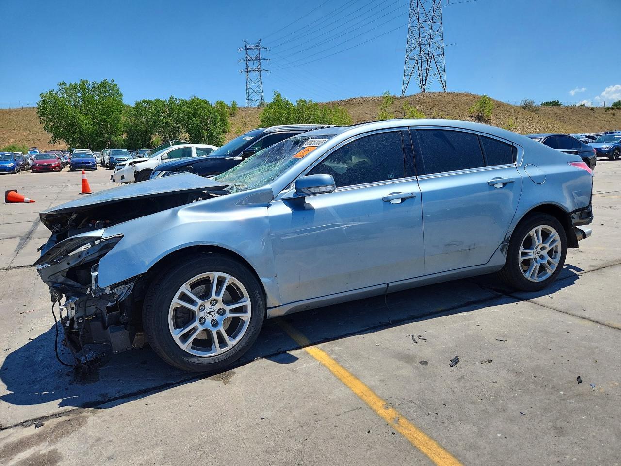 2010 Acura TL, VIN 19UUA8F20AA018467 — Rollover