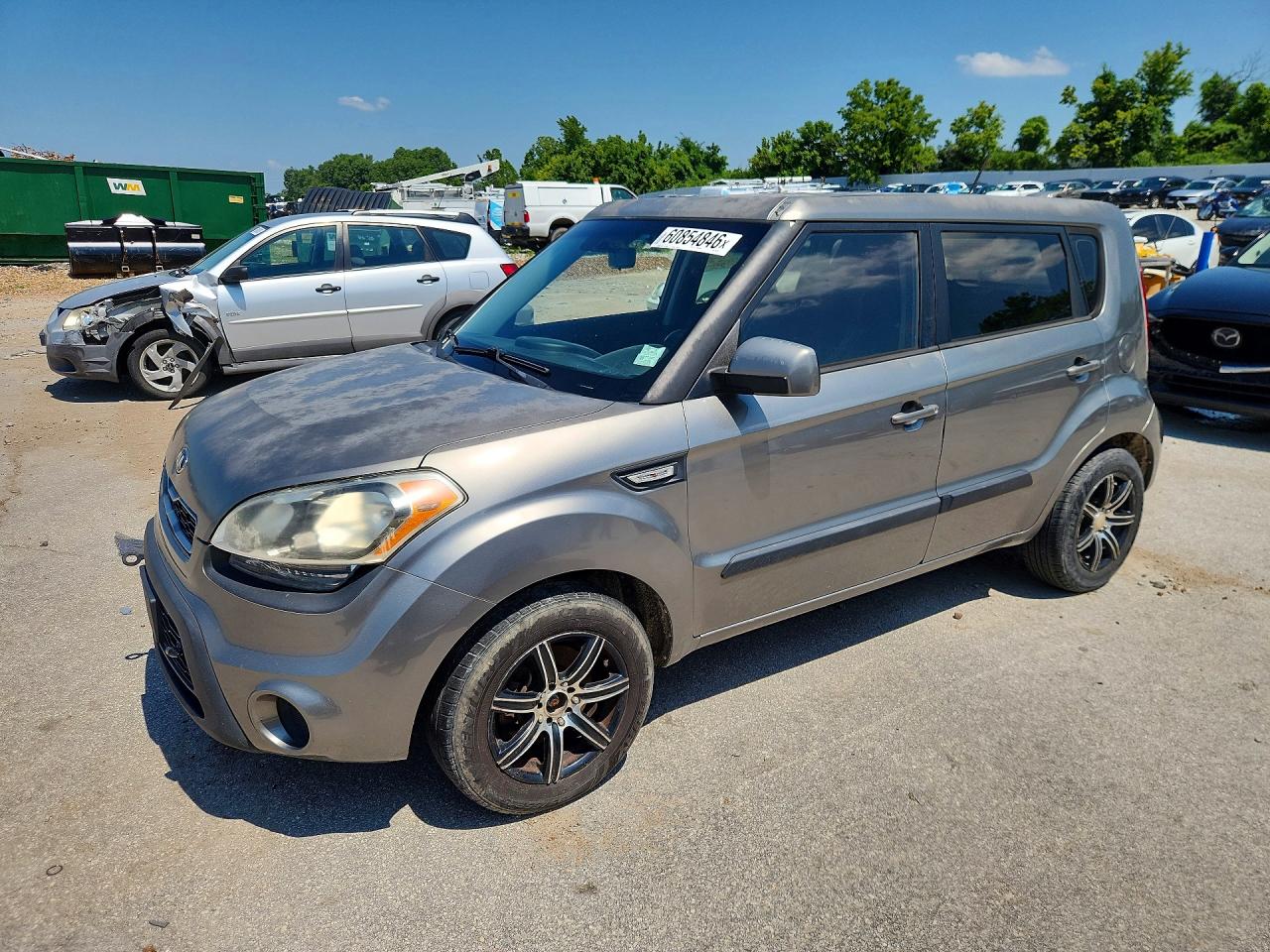2013 Kia Soul, VIN KNDJT2A56D7500758 — Engine fire