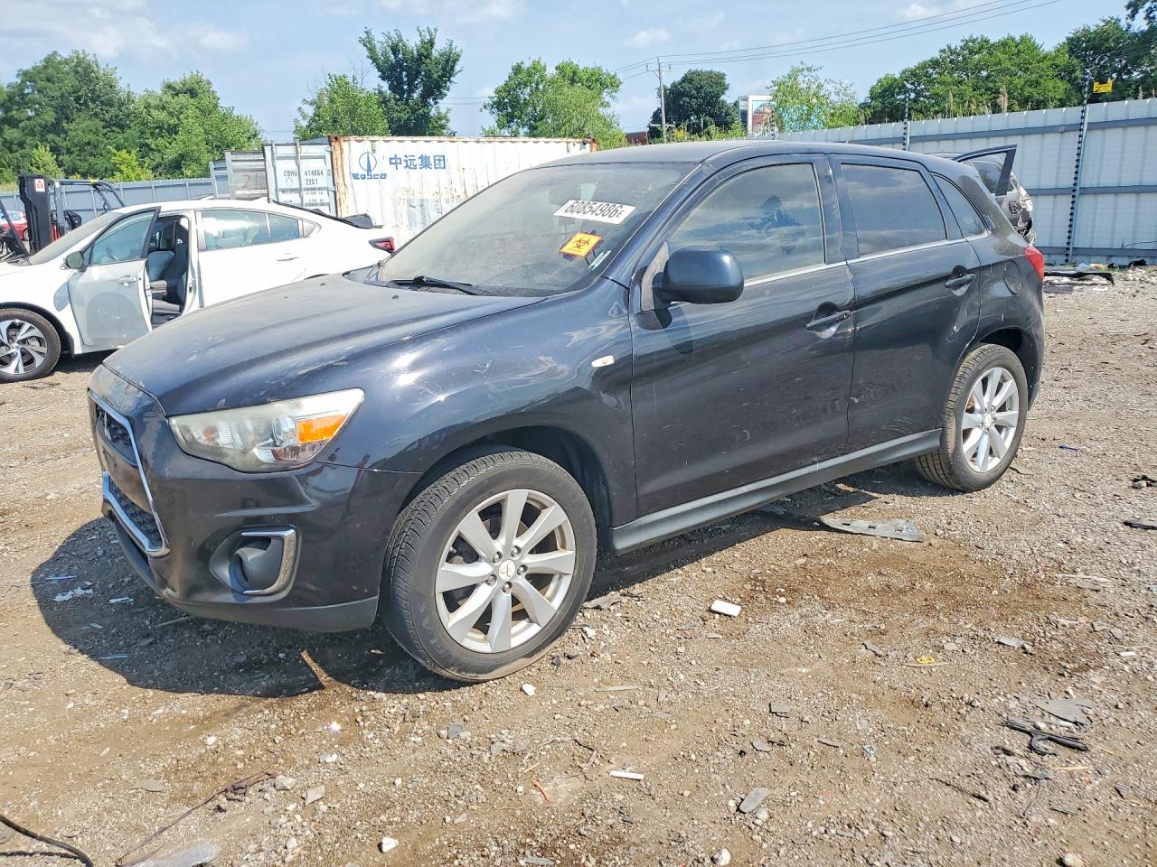 2014 Mitsubishi Outlander SE, VIN 4A4AR4AUXEE022190 — Water / flood