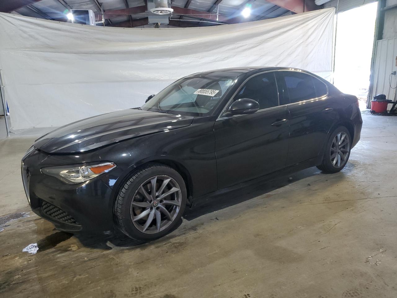 2017 Alfa Romeo Giulia, VIN ZARFAEDN3H7529901 — Burn