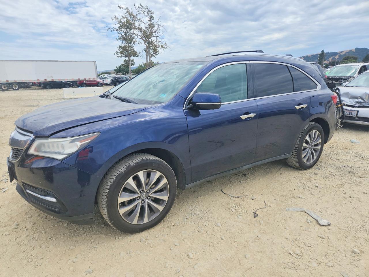 2014 Acura MDX Technology, VIN 5FRYD4H45EB033721 — Перед