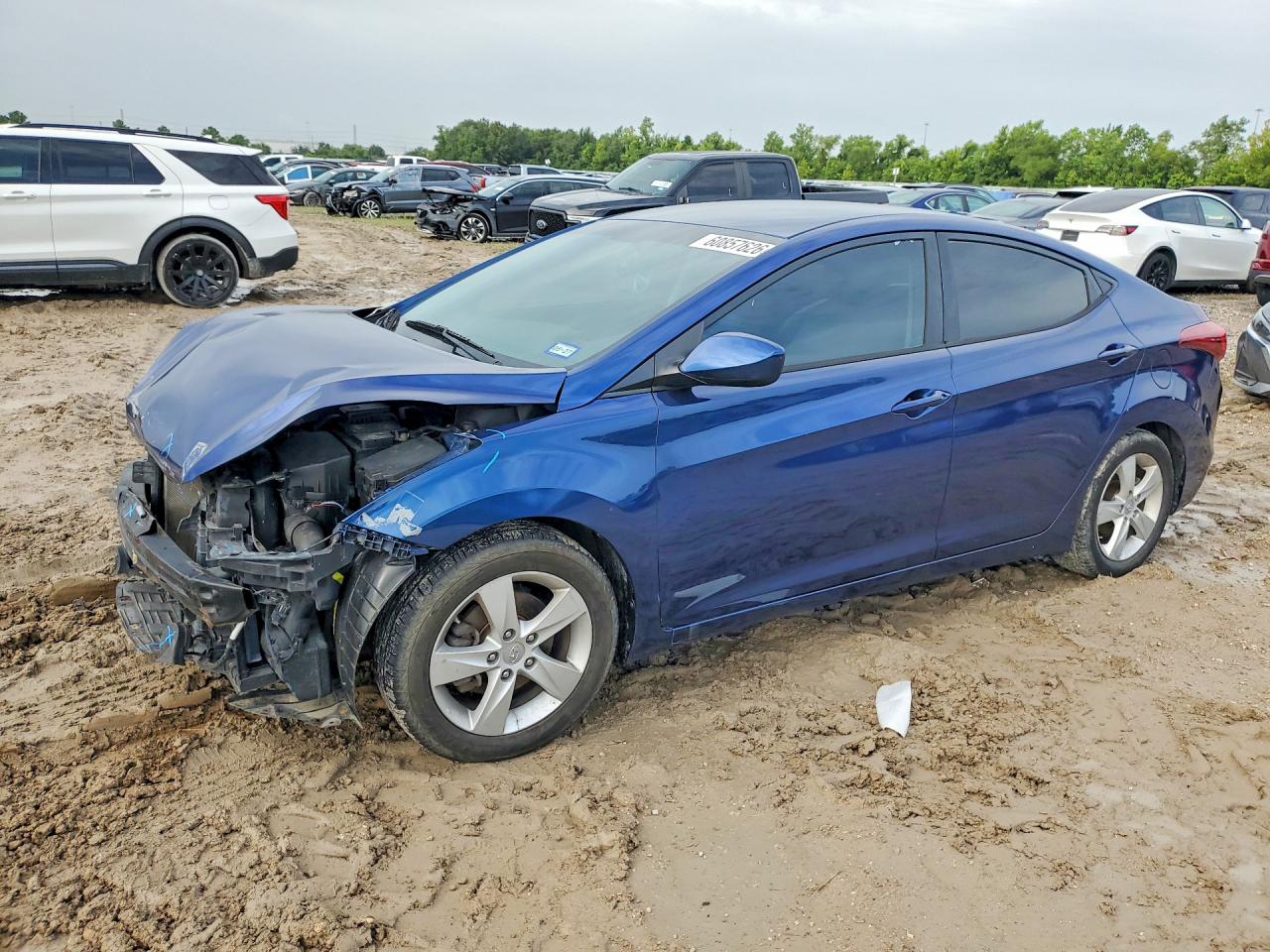 2015 Hyundai Elantra Limited, VIN 5NPDH4AE1FH585338 — Front end