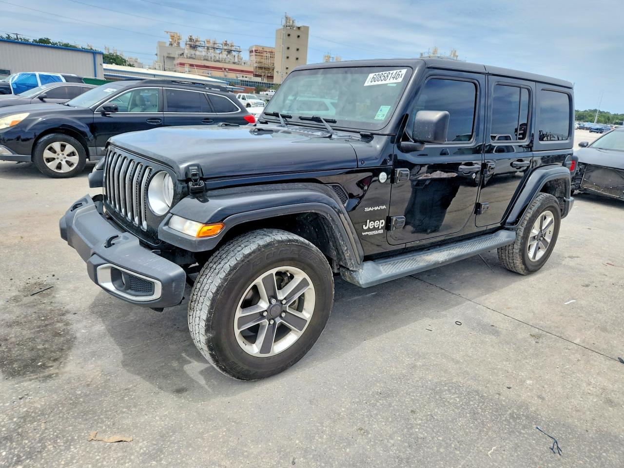 2018 Jeep Wrangler Unlimited Sahara, VIN 1C4HJXEG5JW168813 — Side