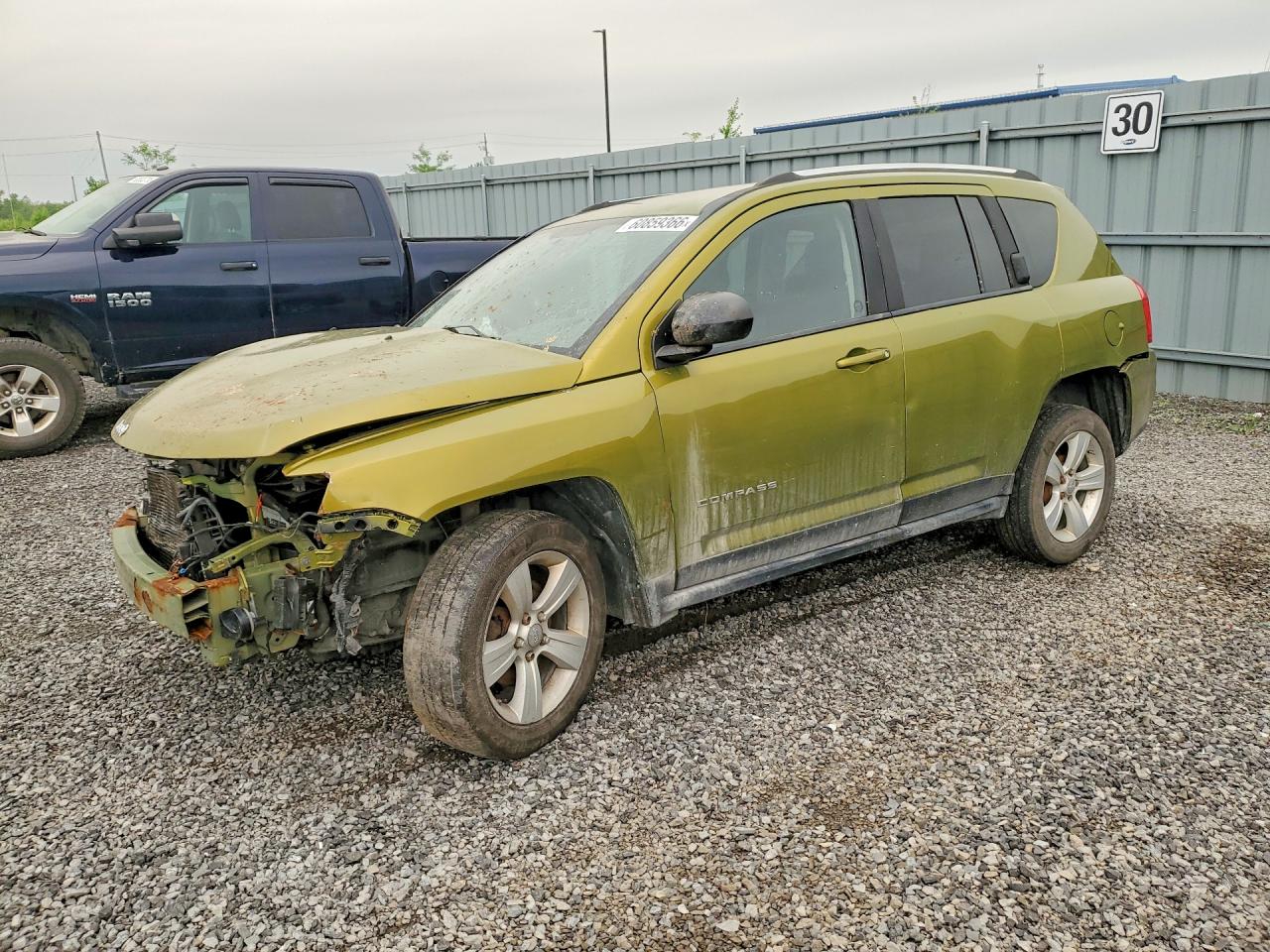 2012 Jeep Compass Sport, VIN 1C4NJCABXCD615284 — All over